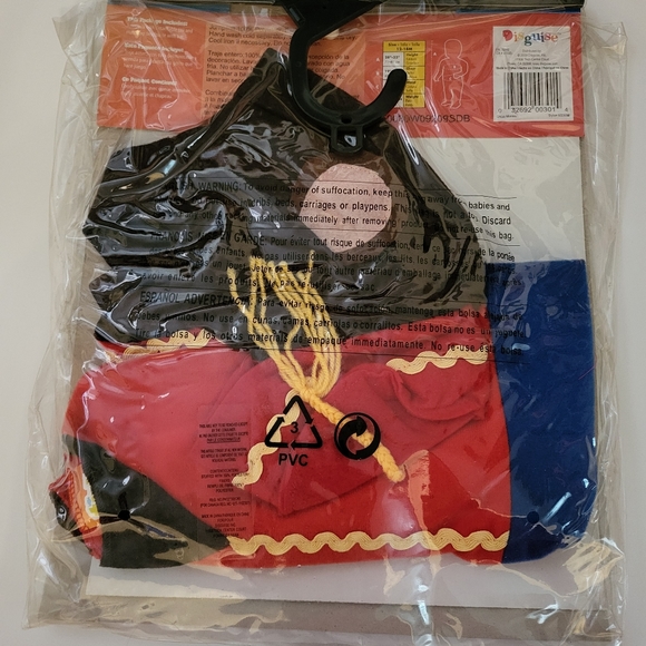 12 - 18 Month Monkey Halloween jumpsuit costume for toddler baby infant - Picture 2 of 4